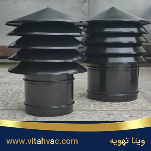 کلاهک گرد برای دودکش