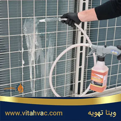 آموزش کامل نظافت دریچه زیر فن کویل و روش‌های