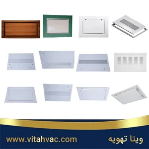 انواع دریچه کوئل برای ساختمان