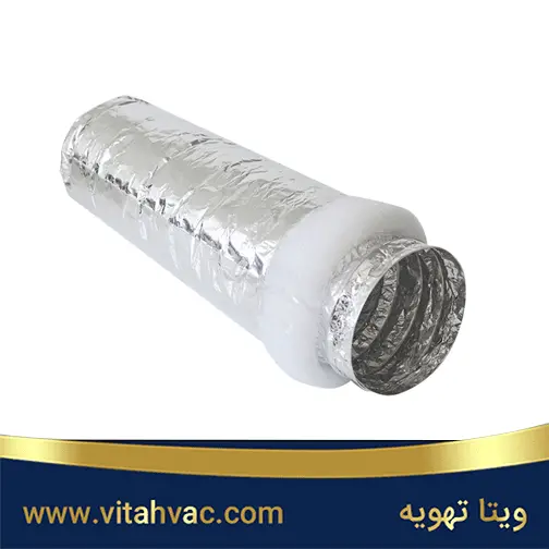 تولید کانال فلکسیبل با عایق پلی استر