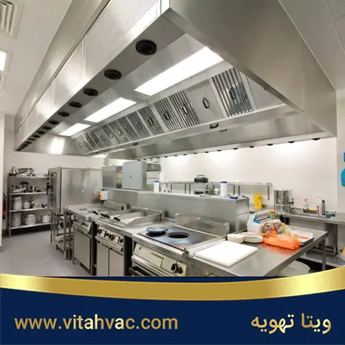 طراحی کانال هواکش رستوران و کافه ها
